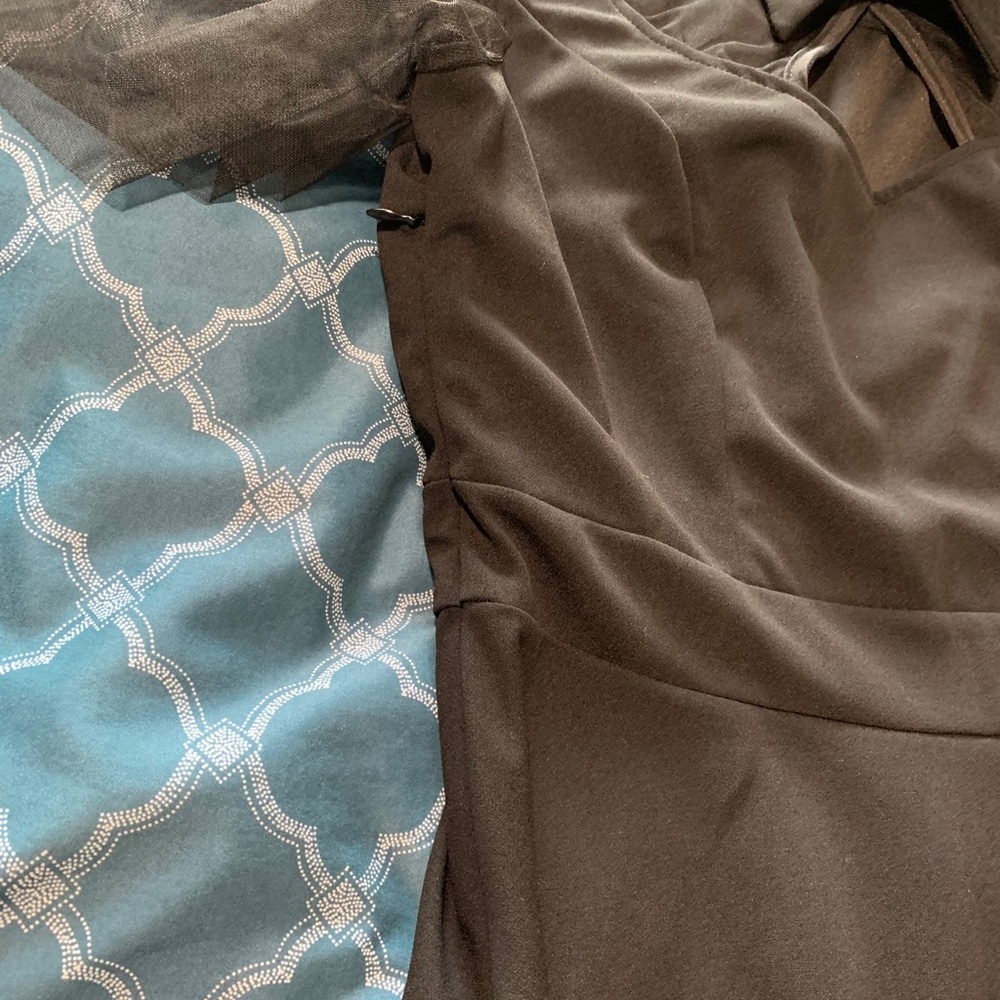 Shein mesh sleeve dress - Picture 4 of 5